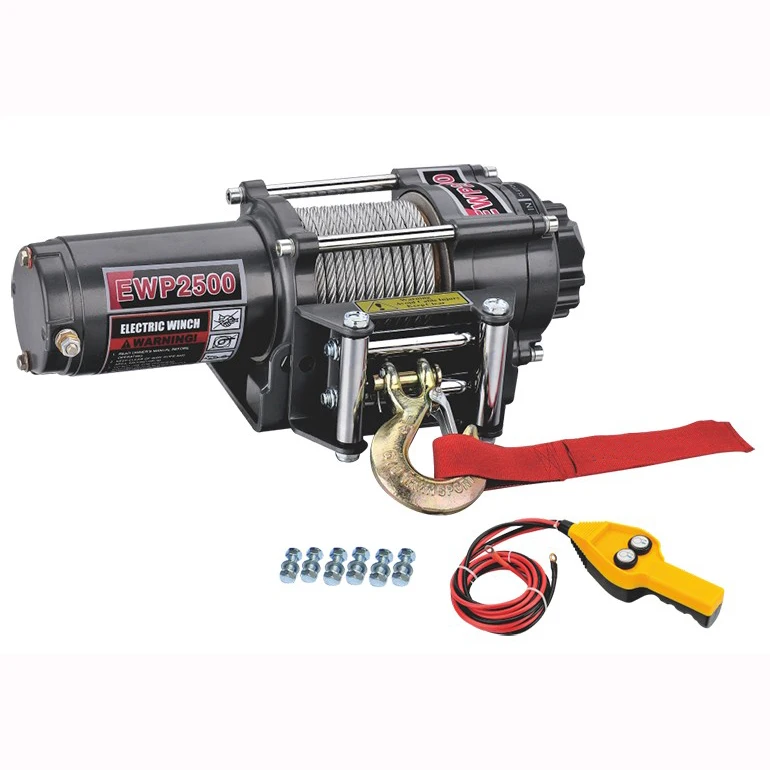 Funrun Winch 12V 2500 lbs for ATV UTV CFMOTO POLARIS HISUN