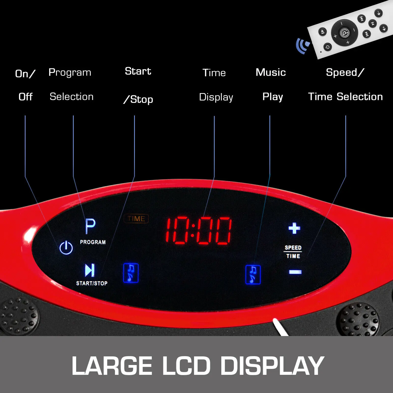 Sell Well New Type Fitness Body Power Fit Vertical Muscle Vibration Plate