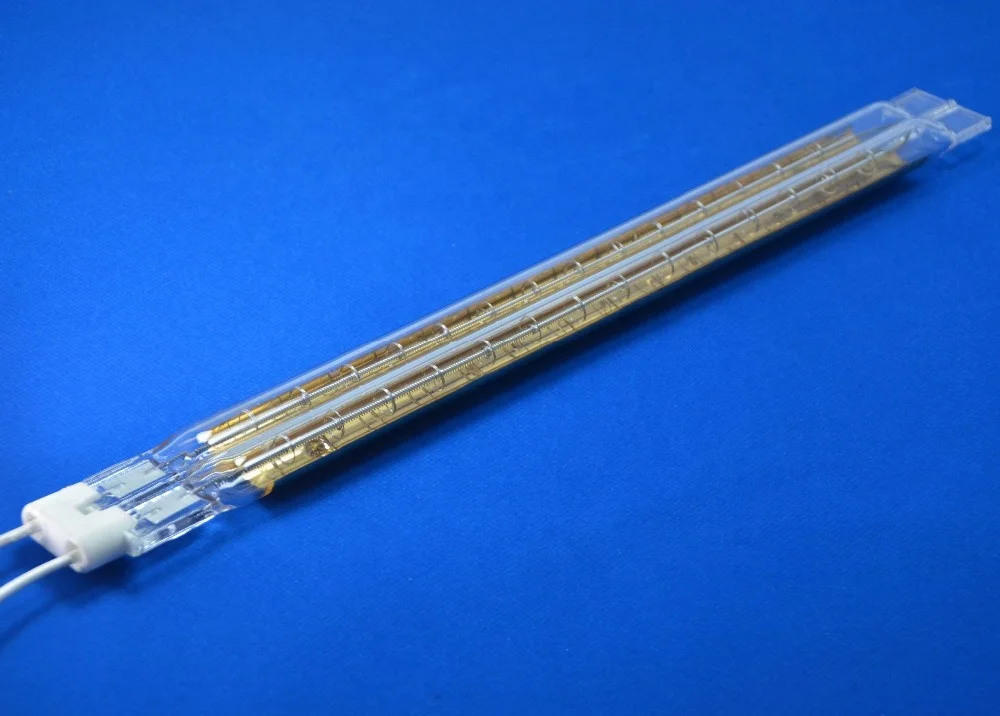 Двойной кварцевый инфракрасный нагревательный элемент для электронного промышленного отопления