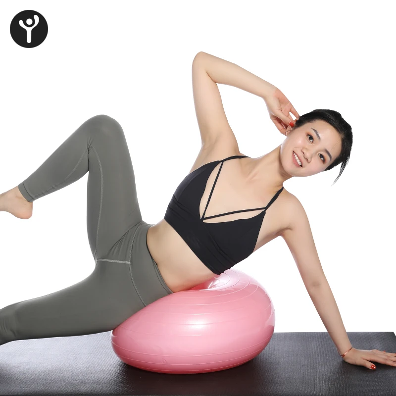 Fitness Factory wholesale inflatable Anti Burst PVC Gym Yoga Ball