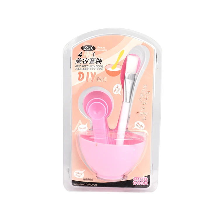
Wholesale Cheap 6 In 1 DIY Facial Mask Mixing Bowl Brush Spoon Stick Brush Face Care Set Women Facial Beauty Professional Tools 