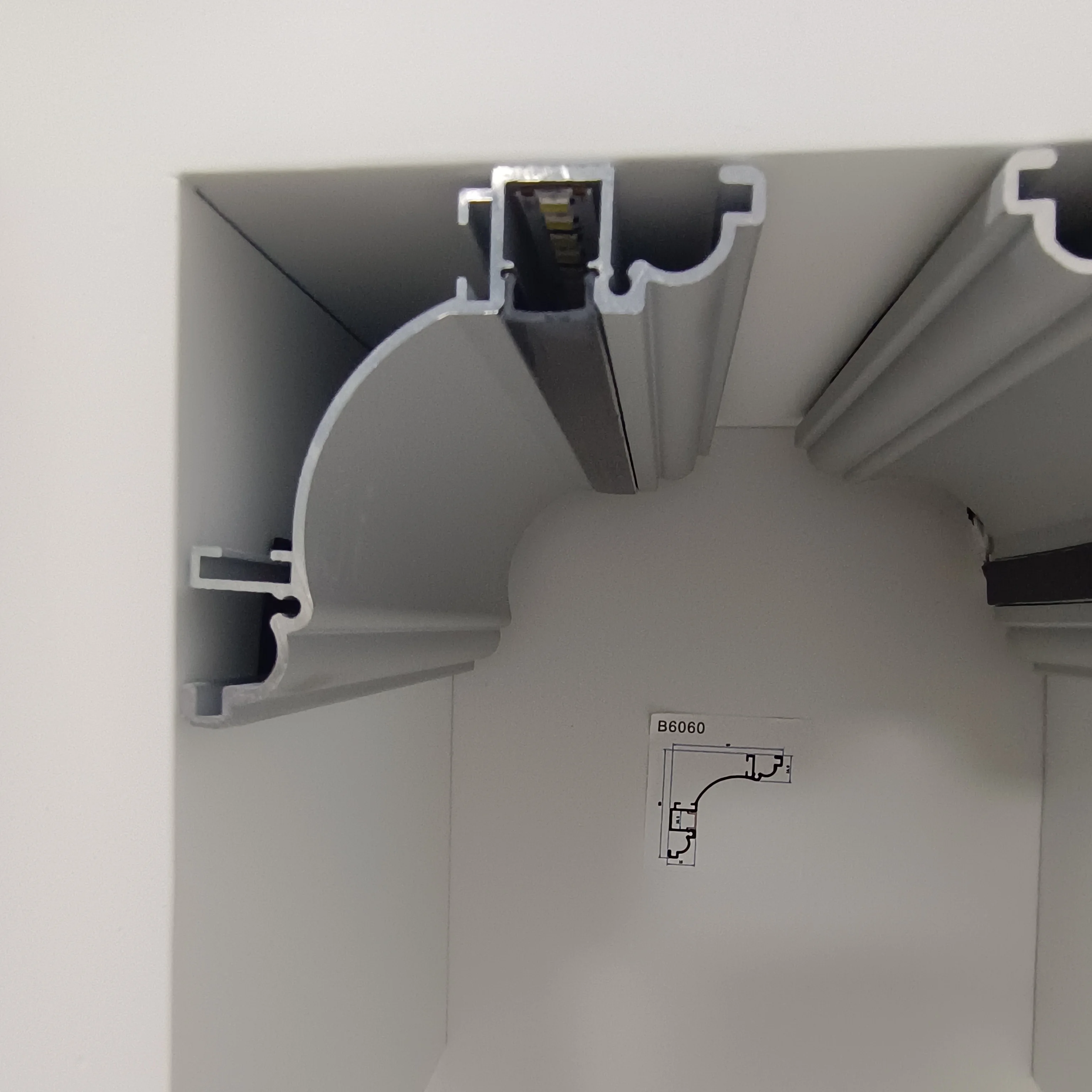 Aluminum Alloy Led Strip Light Aluminium Profile Commercial Lighting Suspended Ceiling Surface Mounted Aluminum LED Profile