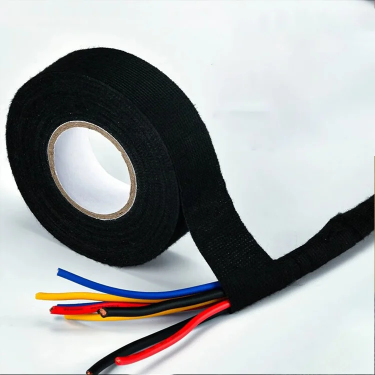 Wholesale Insulation Flame Resistant Wire Harness Tape Auto Car Engine Wiring Wrapping Wire Automotive Harness Cloth Tape