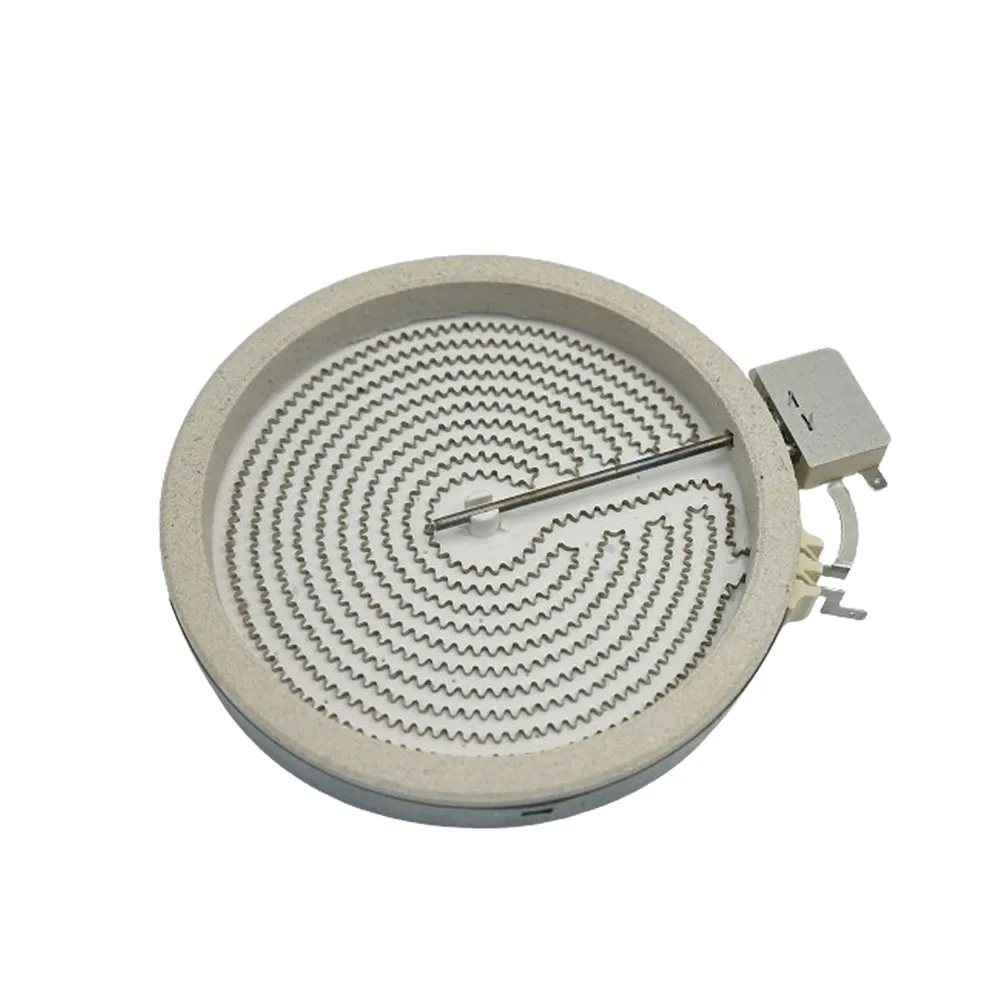 OEM DOM 1000-1300w radiant ceramic heater plate element custom 220-240v 165mm diameter heating plate