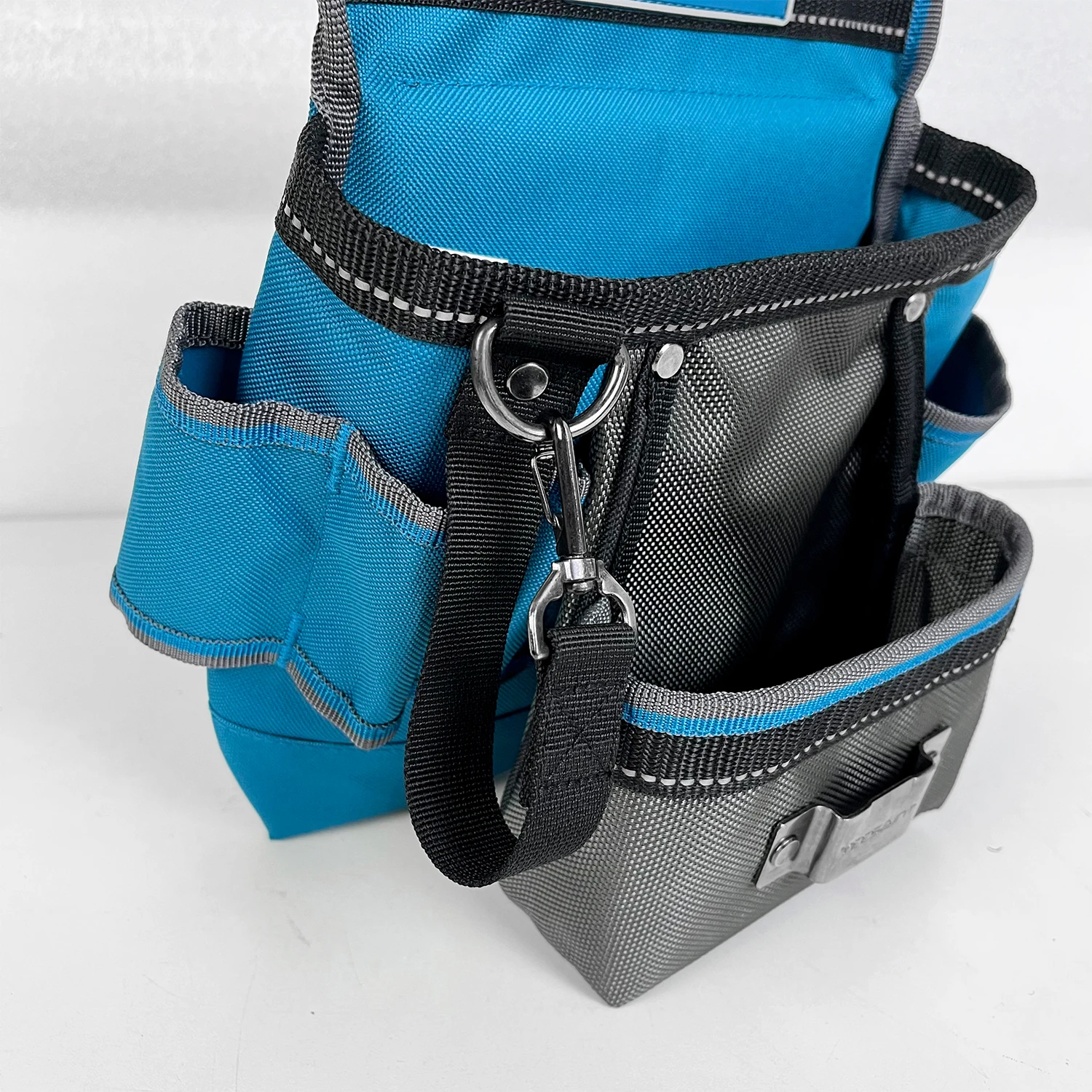 custom canvas professional portable waterproof tool waist bag for electricians  cleaner carpenter
