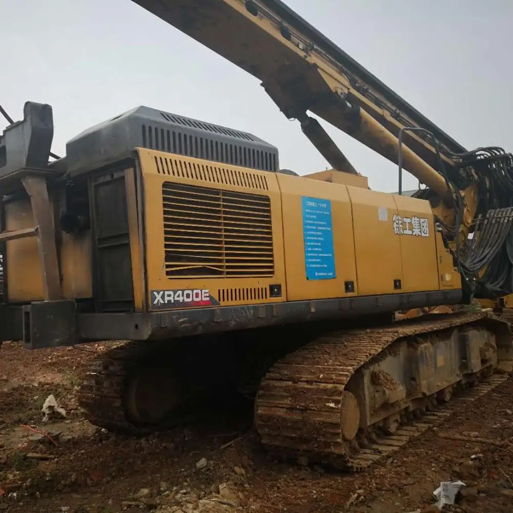 HEAVY EQUIPMENT XR400E xr280d HYDRAULIC ROTARY DRILLING RIG USED CONDITION  XR280D XR220D XR400E PILING RIG