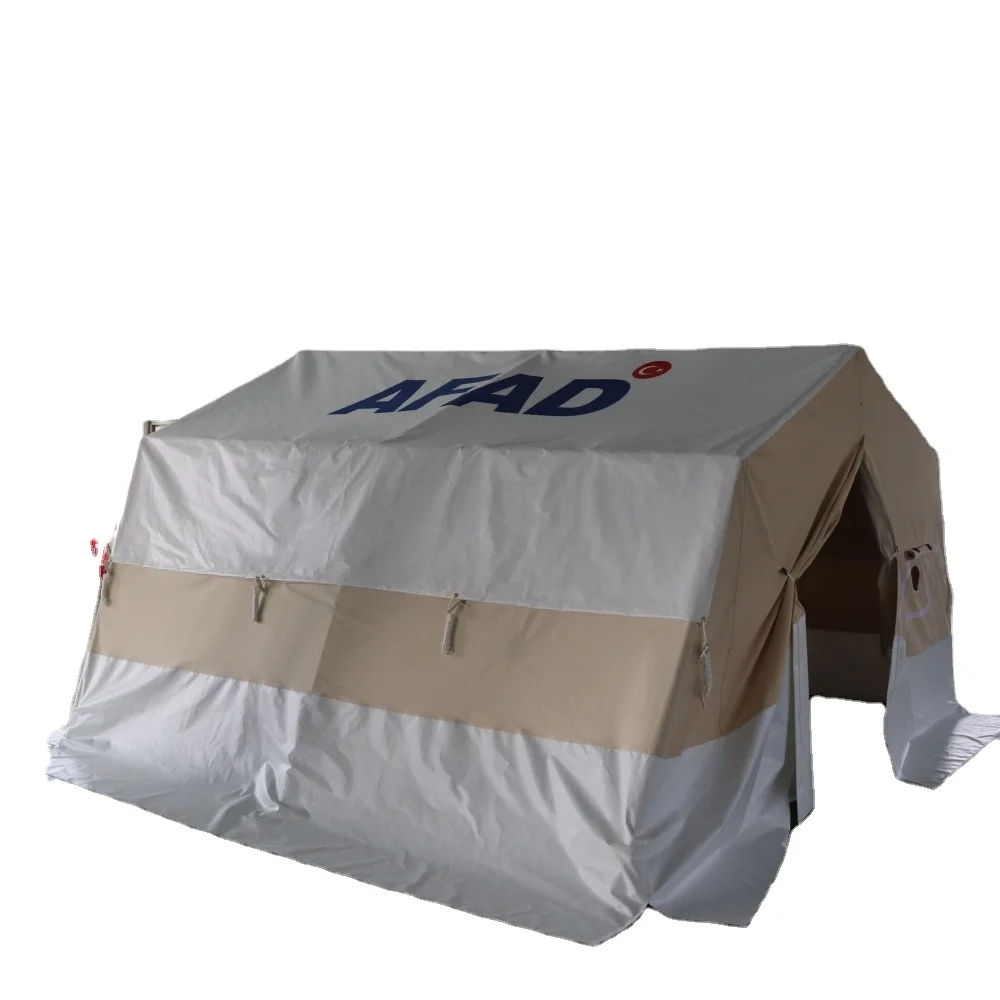 Aosener Factory Direct AFAD Canvas Refugee Tent for Disaster Relief