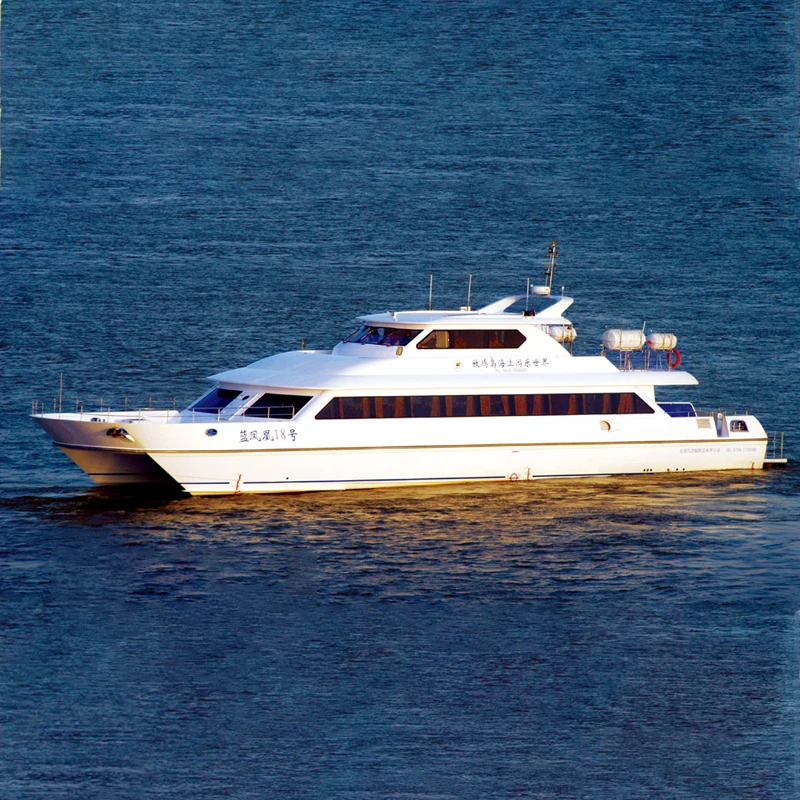 JNCN China 100 Seats Maritime Search and Rescue Glass Fiber Passenger and Ferry Ship Crew Boat for Sale