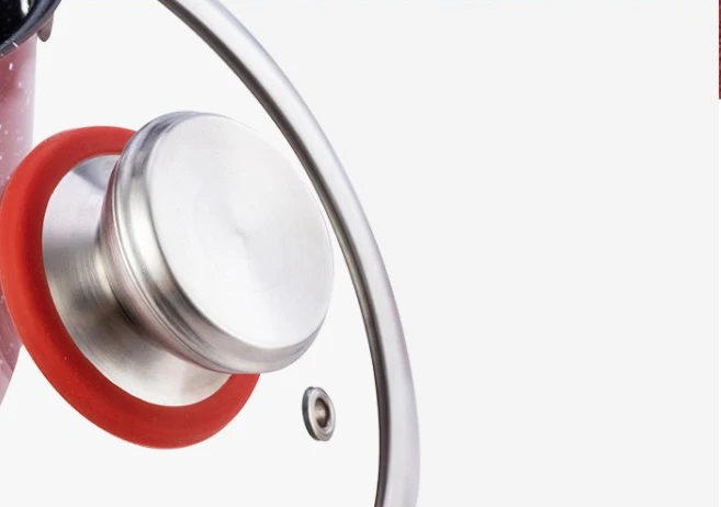 Shixing Good quality 4mm tempered glass lid with steam hole and cooking  glass lid pot lid