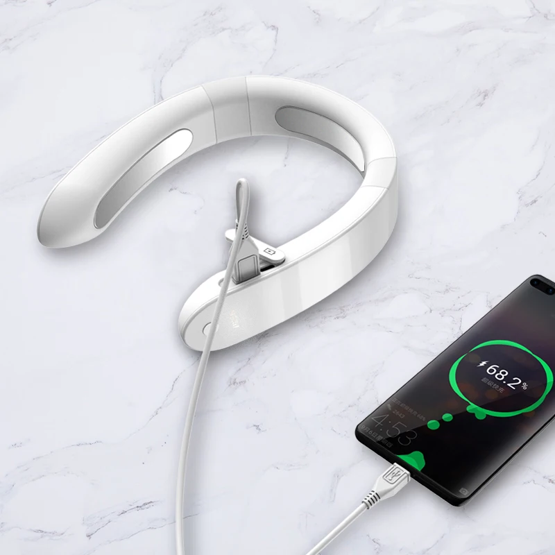 Amazon Горячий Рождественский подарок мини-комнатный портативный обогреватель тепловентилятор usb шейный обогреватель для старика и ребенка