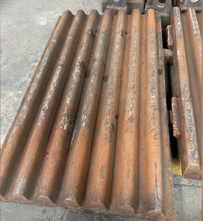 High Manganese Steel Jaw Plate Used for Mining Machines High Wear Resistance Forging Processing Supply Chain for Jaw Crushers