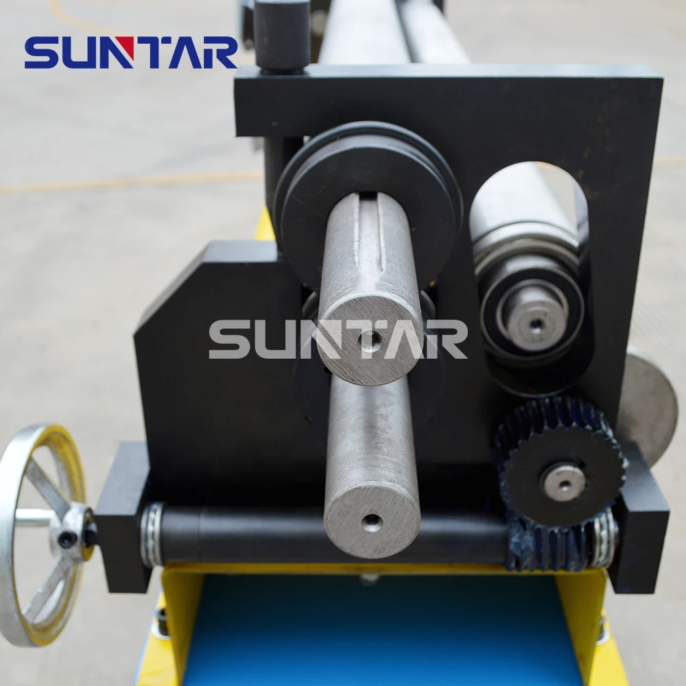 High Productivity 3-Roller Full Motorized Plate Rolling Machine Metal Bending Rolls for Duct Making