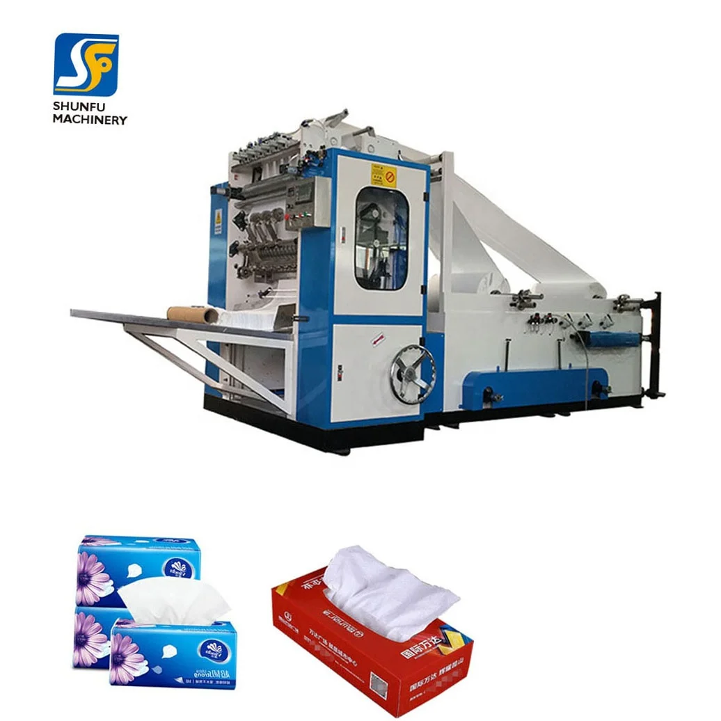 Automatic Drawing Fold Facial Tissue Paper Making Machine Price Tissue Paper Manufacturing Machine