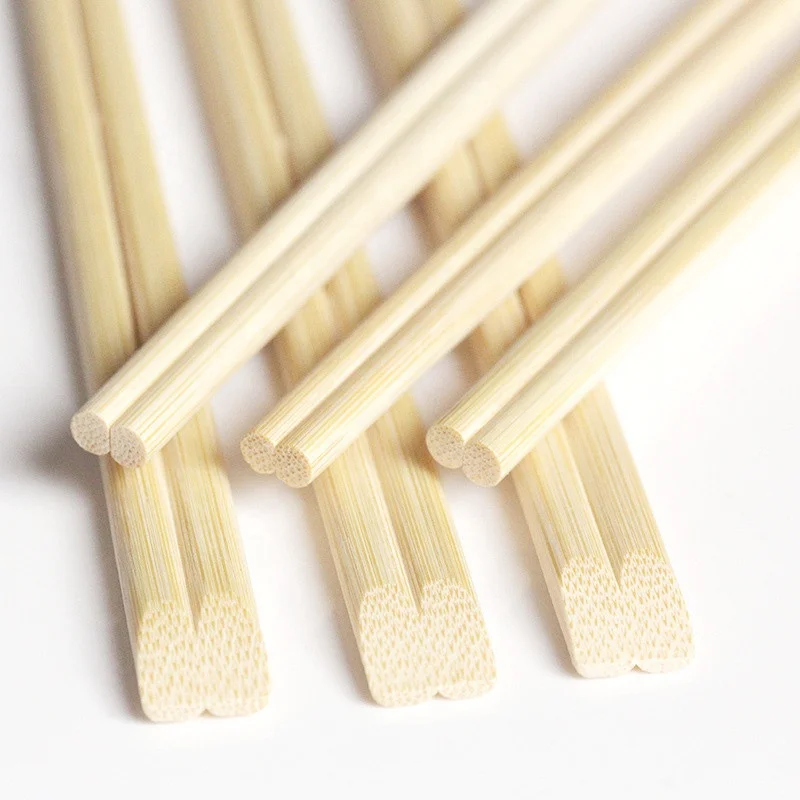 21 Cm Bamboo Tensoge Chopsticks with Bulk Packing Disposable Chopsticks Oem Oriental Perfume Customized Shape 18/21/24cm 30ctns