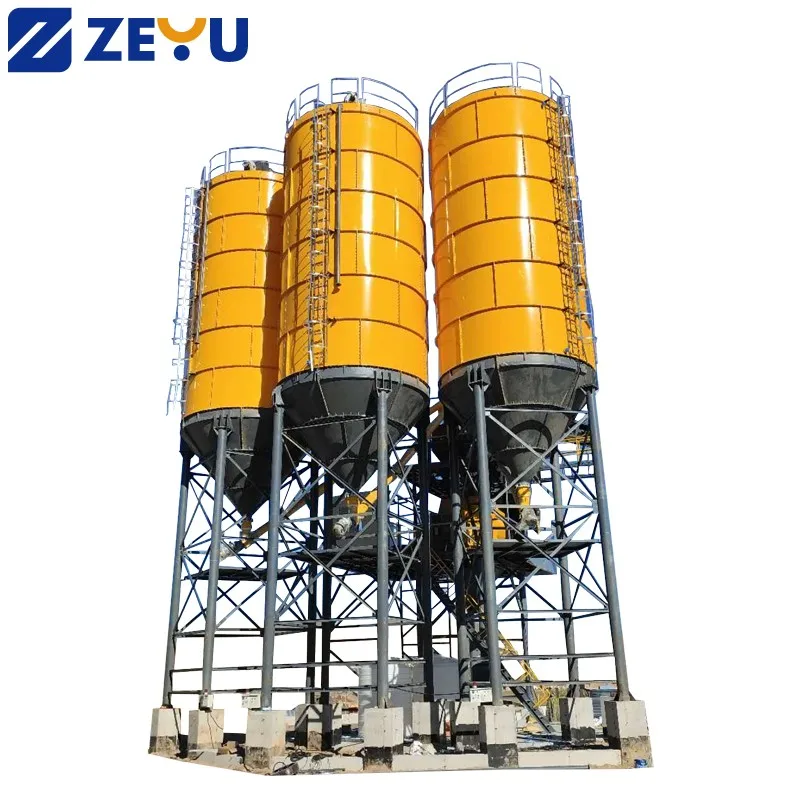 ZEYU Factory Manufacture Cement Silo Loading Pump  Cement Silo Construction Works Pump Powder Silo Provided
