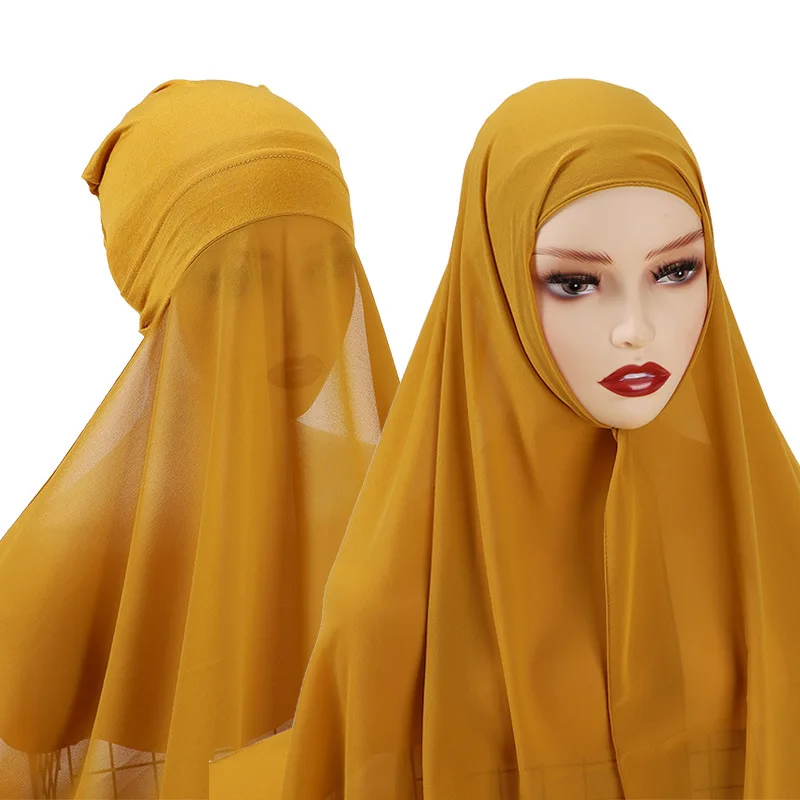 ZANDY OEM Hijab Instantane модные шифоновые мгновенные хиджабы