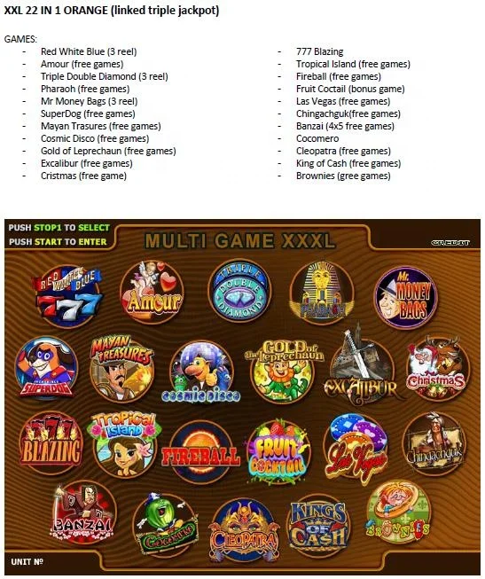 Multi game Giga 40 in 1 game board
