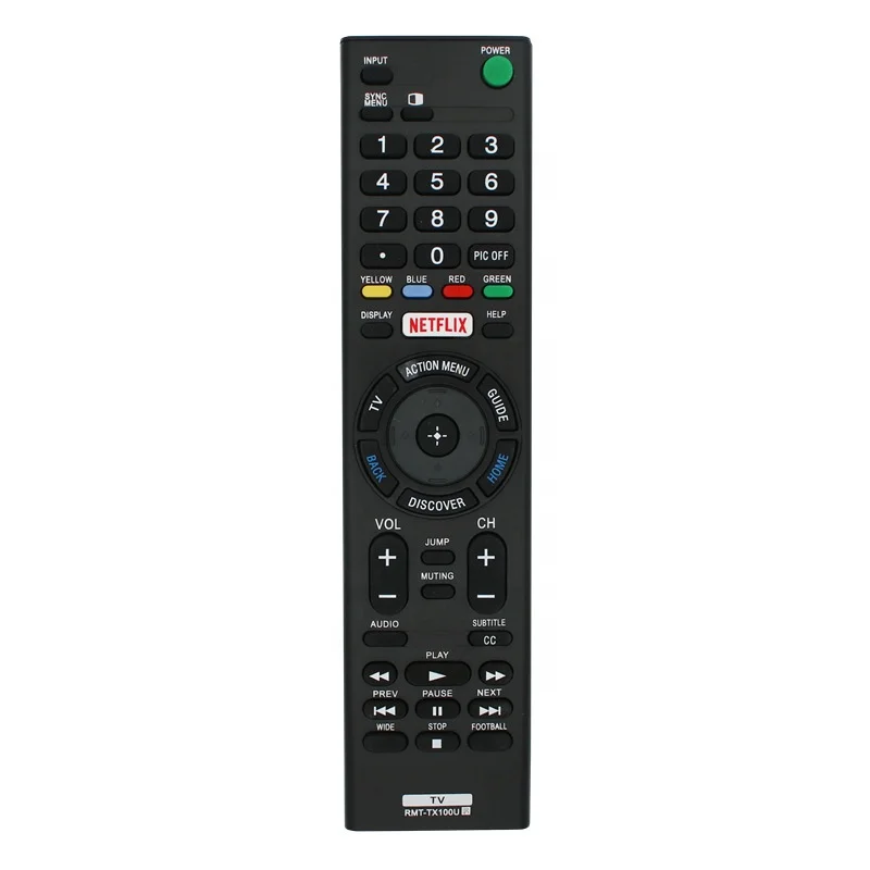 RMT-TX100U Remote Control Replace Use For Sony LED TV KDL50W850C KDL-55W850C KDL-65W800C