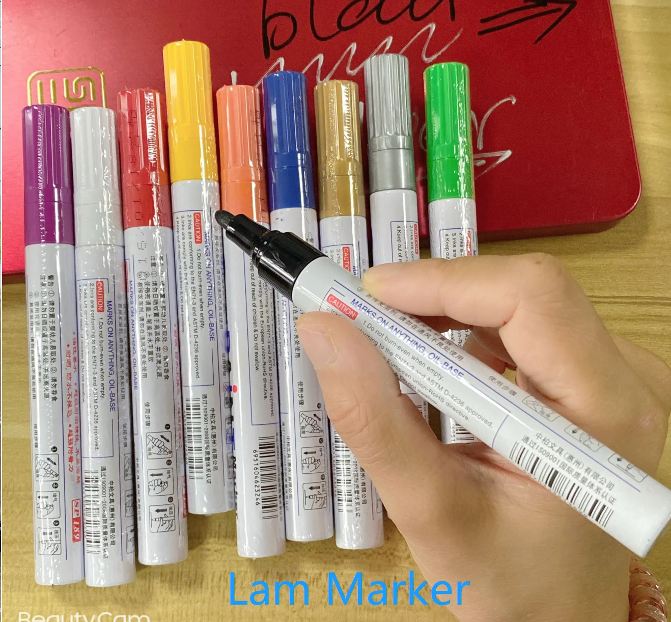 Лабораторный водонепроницаемый лабораторный Перманентный Маркер