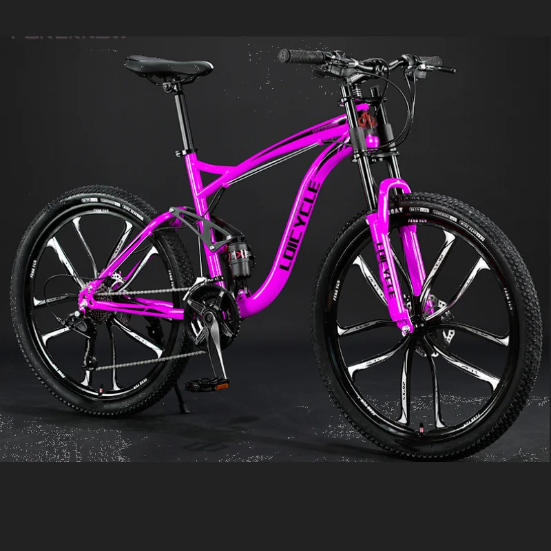 China manufacture 26 inch adult racing bicycle mountain bike shock absorption 21 speed mountainbike bike