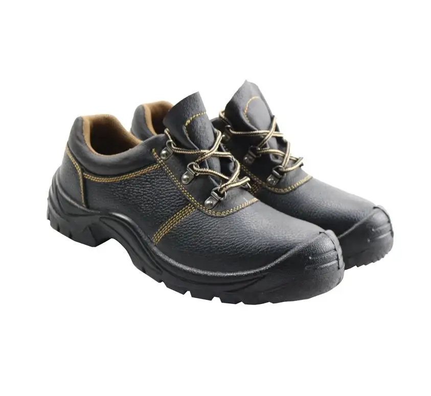 Factory production of various industrial men's PU leather soles, work brand safety shoes