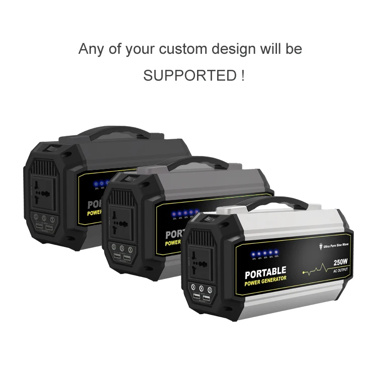 Multi Models Charging 68AH 2.8KG 5/12/24/110/230V Lithium Battery Pack/Solar Generator For Trekking Hiking Travel Outdoor Backup