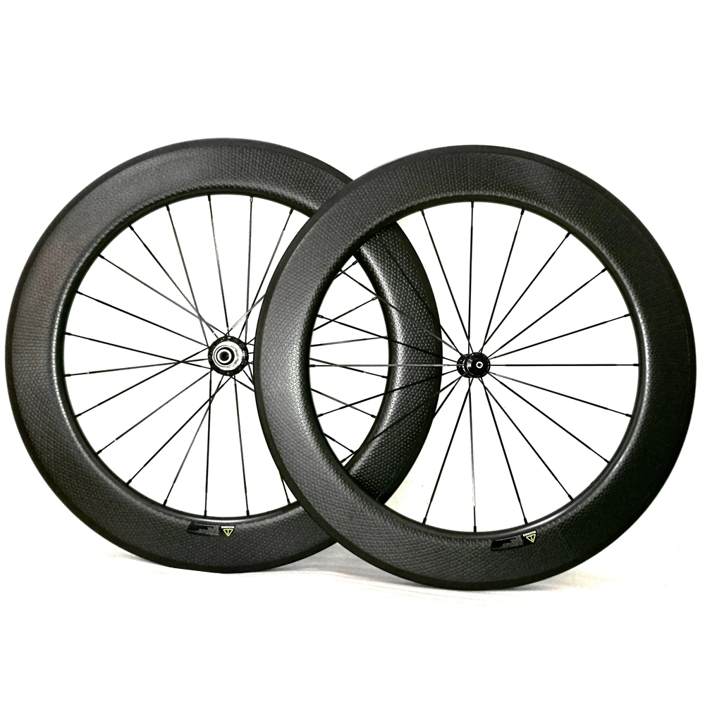 BIKEDOC WR2580V новый тренд диммированный Ssurface полностью Углеродные дорожные велосипедные колеса 700c 80 мм высота 25 широкая U-образная