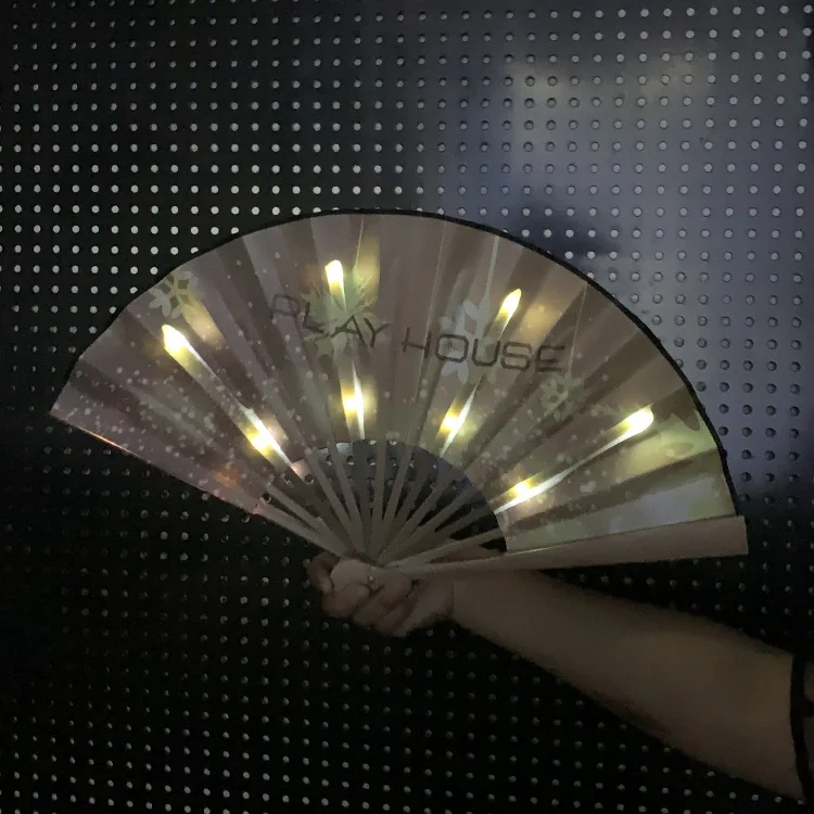 2021 Customized High Quality Bamboo Fan Handfans With Custom Logo Handfans For Party