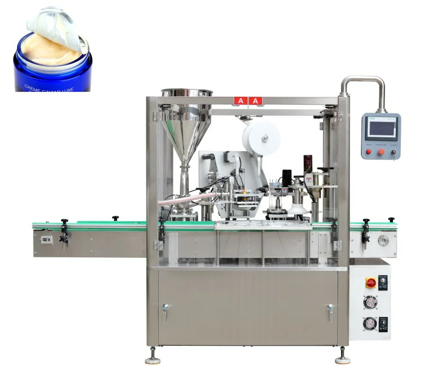 
Cosmetic Monoblock Filling Machine 