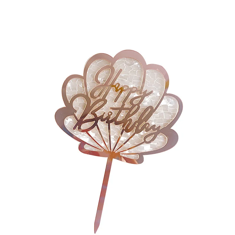 Custom Paper Insert Card Cake Topper Cake Cupcake Crown Decoration Wholesale Birthday Party Favor Cake Topper Ornaments