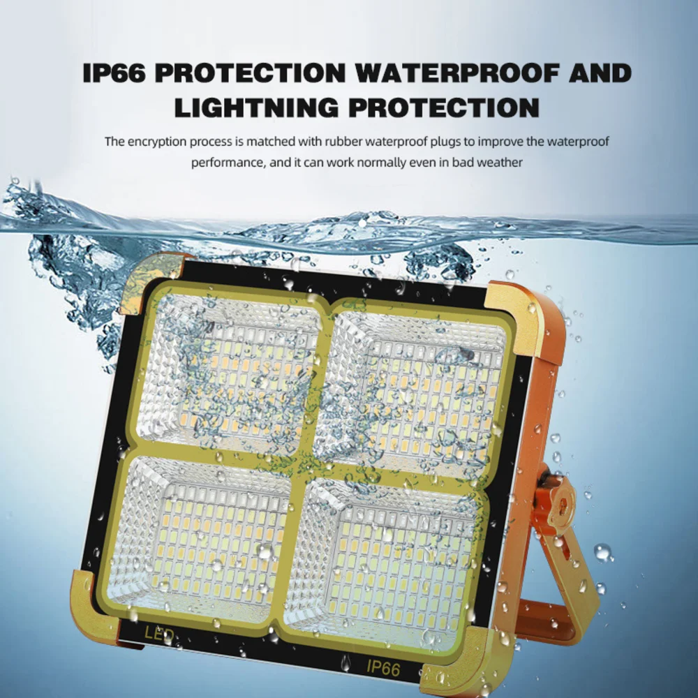 Outside flood lights 3 years warranty 100w solar led flood light
