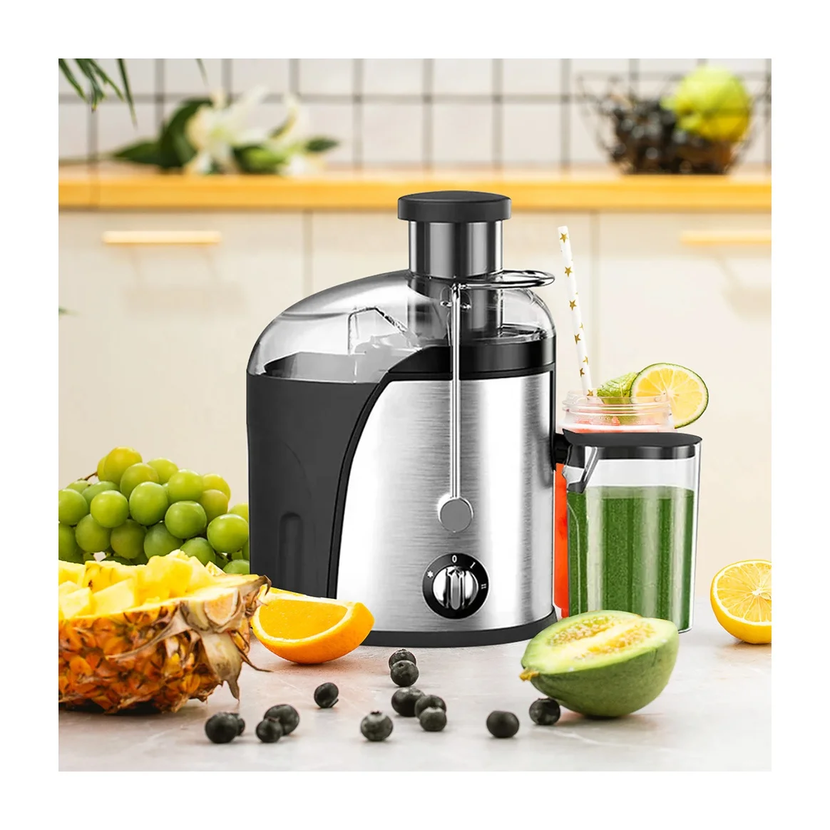 Custom color box commercial household sugarcane juicer machine juicer Juice separator is suitable for many kinds of fruits