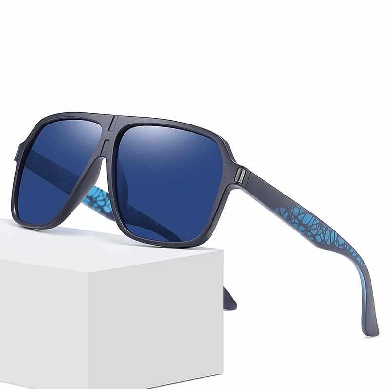 Wholesale Good Quality UV400 Fashion Polarized Men Sun Glasses Sunglasses 2024