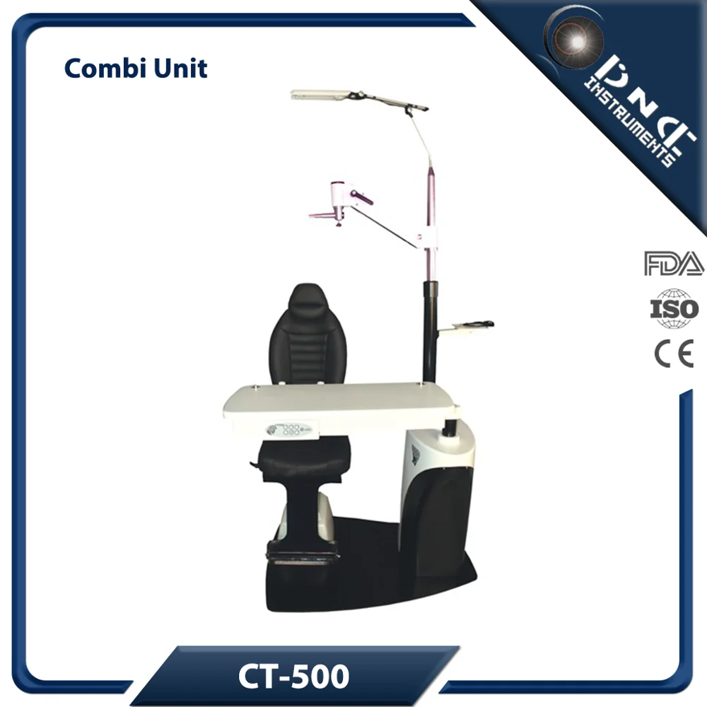 CT-500 Optical Ophthalmic Refraction Unit Ophthalmic Chair Stand Unit New Model Chair