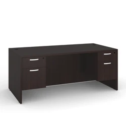 Wooden Office Wooden Reception Desk Front Lobby Table Desk Service Counter Reception Desk