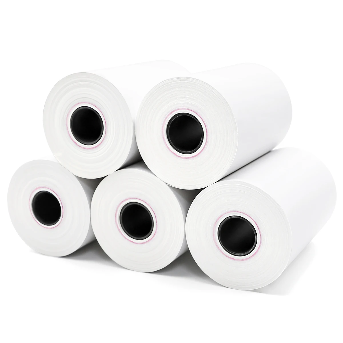 High Quality BPA-Free Thermal Printer Roll Paper Customized 57 x 30mm Cash Register Paper Roll