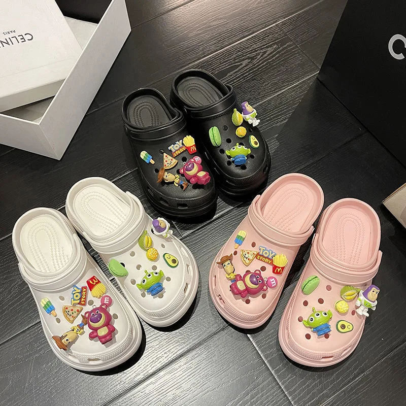 2024 Latest Models summer Famous starfish cartoon shoe charms bulk shoes decorated with resin colorful shoe decorations