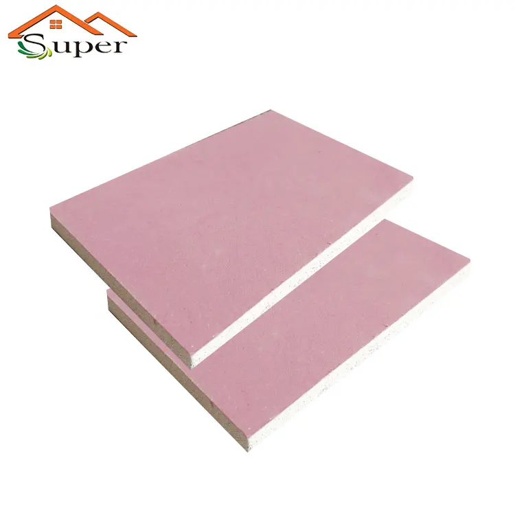 Gypsum Board Standard Size Fireproof Ceiling Board Manufacturer Gypsum Plasterboard