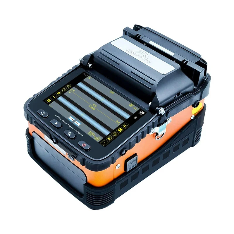 Factory Direct Sale Optical Fiber Fusion Splicer AI-6C Internet Fiber Cable Splicing Machine Spanish Fusion Splicer Machine