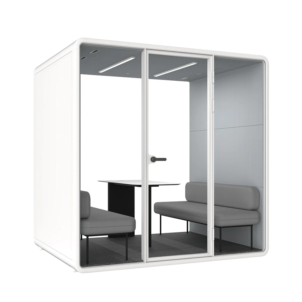Acoustic meeting pods silent booth for office room