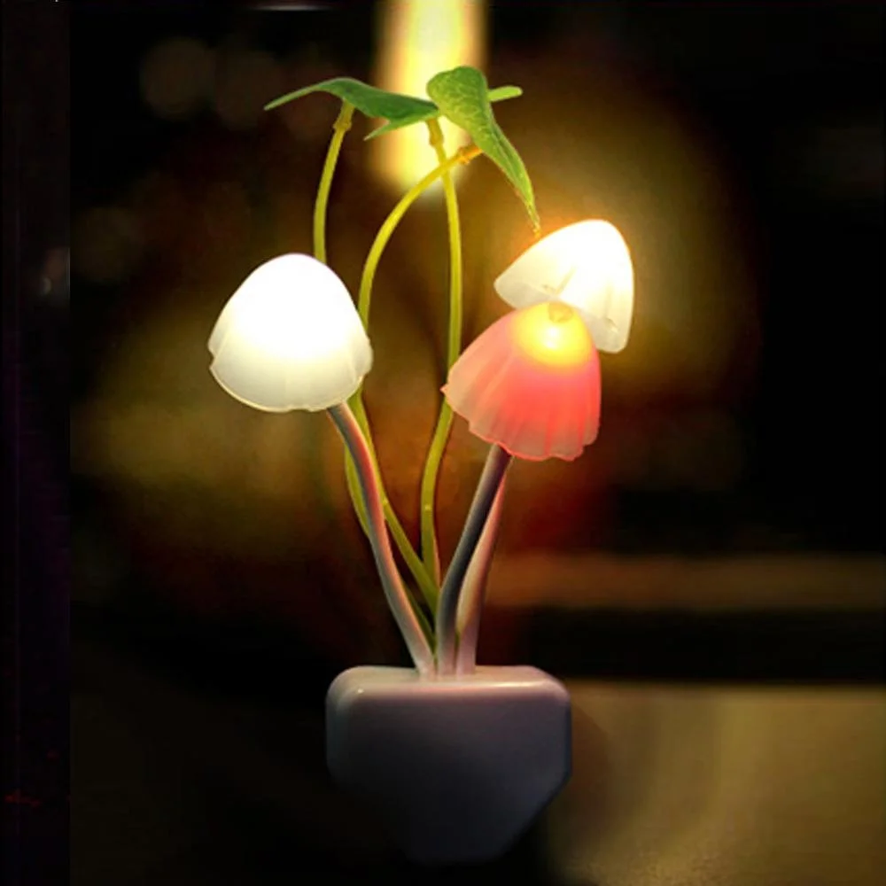 FY Creative led mushroom lamp colorful light control mushroom night lamp colorful luminous dream mushroom lamp