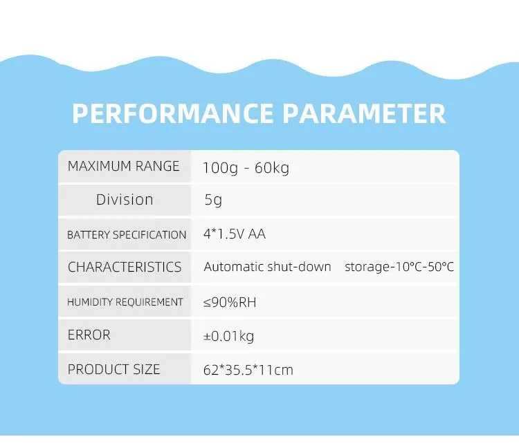 60kg ABS Baby Scale With Tray New Design Baby Digital Weighing Scale Durable Baby Scale