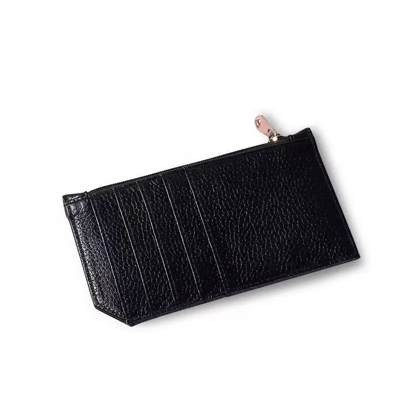 Genuine leather  wallets leather purse leather coin purse  with good quality  factory price shenzhen lily cheng
