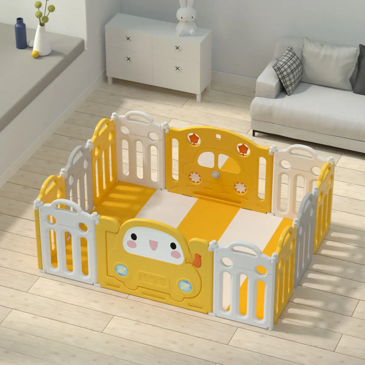 Портативная квадратная детская игровая площадка corrales para bebe playpen детские манежи