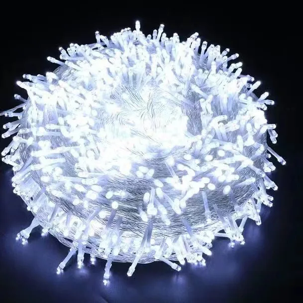 Toprex IP65 Waterproof LED String Curtain Light 220V Christmas  Lights Decorative Tree Style for Outdoor House Hanging