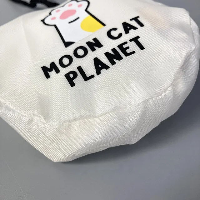 Gym Shopping Bag Reusable Nylon Foldable Nylon Foldable Shopping Travel Bag Customized Nylon Packing Hand Bag