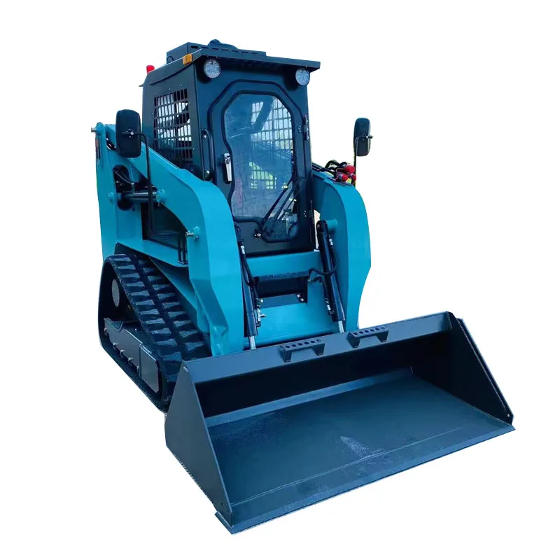 2024 Best Selling Good quality Free shipping High Efficiency Cheap Earth-Moving Crawler Loader Skid steer loader used for sale
