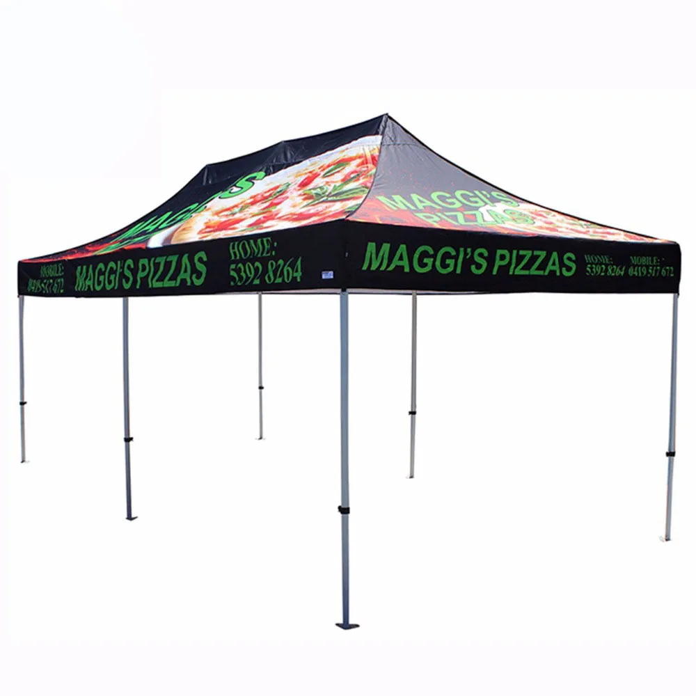 Bestful Aluminum Frame Folding Waterproof Gazebo Pop Up Canopy Tent for Printed 3x3 Outdoor Event Party Trade Show Custom Logo