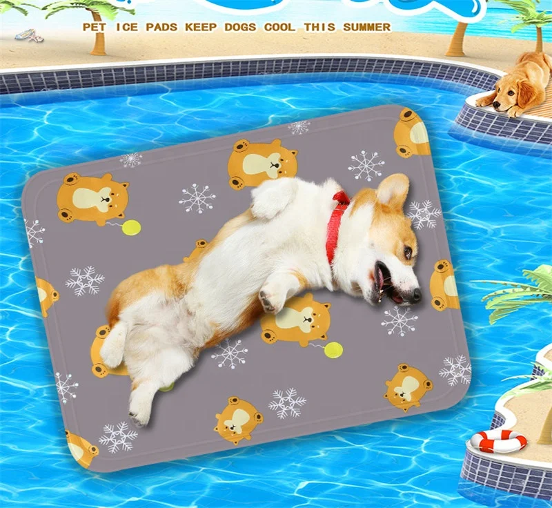Spot amazon top seller dog cooling pad summer comfortable cold cat pet cool