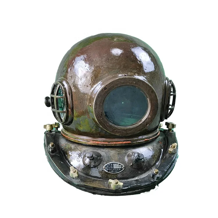 The Only One Vintage Antique Diving Helmet Brass diving helmet Crafts for Art